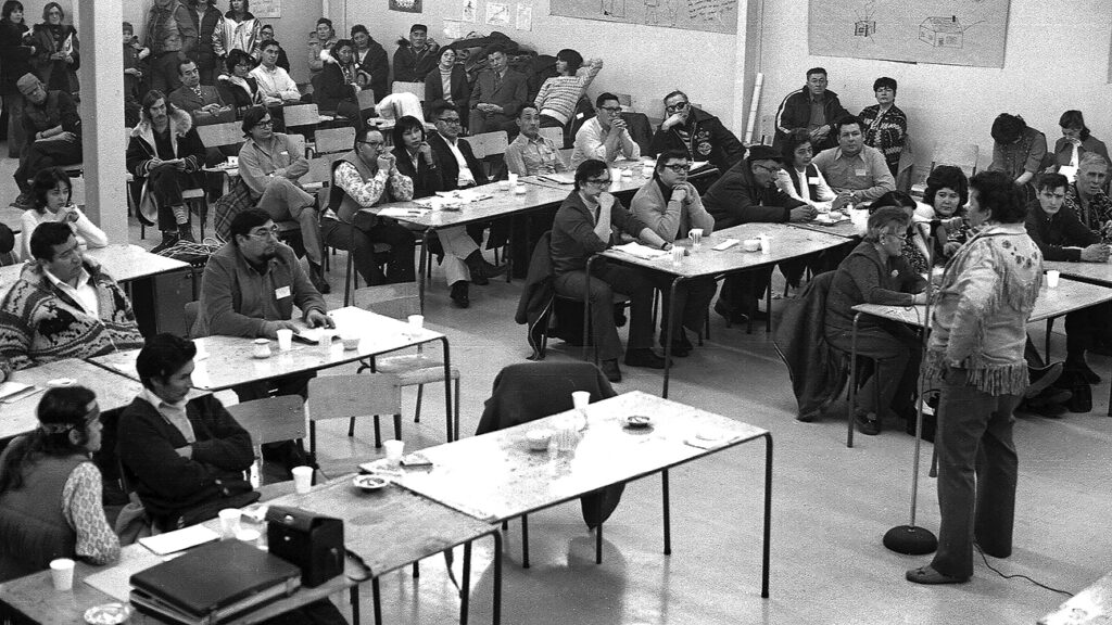 Our story scan001 nwt metis association agm 1973 4 20 ncs collection